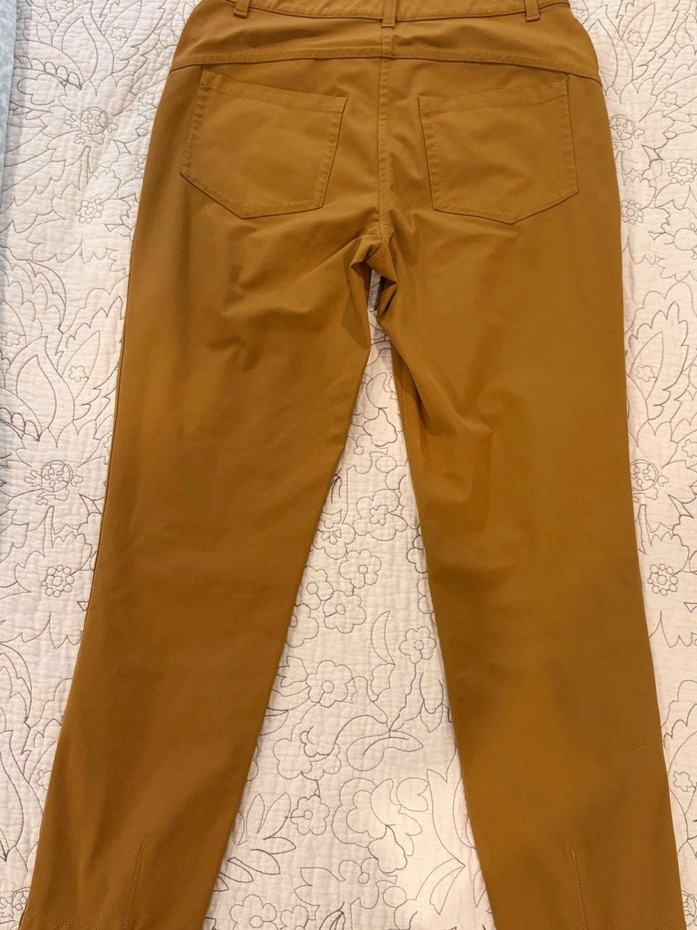 Women’s Lululemon City Sleek 5 Pocket 7/8 Pant Spiced Bronze Size 8